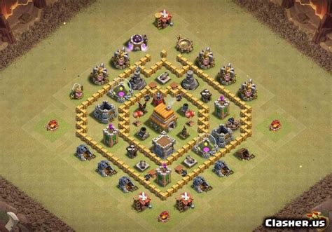 [Town Hall 6] TH6 War/Trophy base #139 [With Link] [11-2021] - Trophy Base - Clash of Clans ...