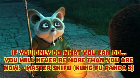 A Quote of Kung Fu Panda 3 | QuoteSaga | Kung fu panda, Master shifu, Kung fu panda quotes