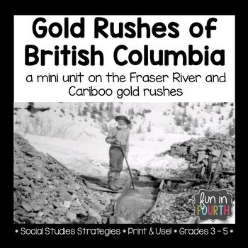 Gold Rushes of British Columbia: Fraser River and Cariboo | TpT