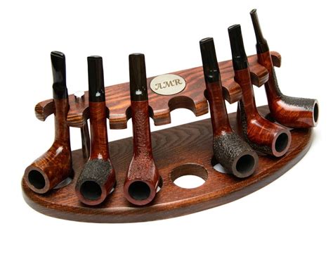 7 Pipe Stand Tobacco Pipe Rack Holder for 7 Smoking Pipes | Etsy