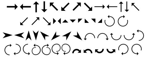 Arrows font by JLH Fonts | FontRiver