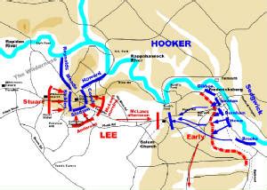 Battle of Chancellorsville: Timeline