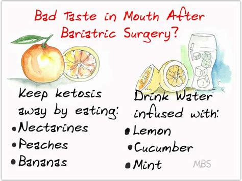 Metallic Taste in Mouth After Bariatric Surgery