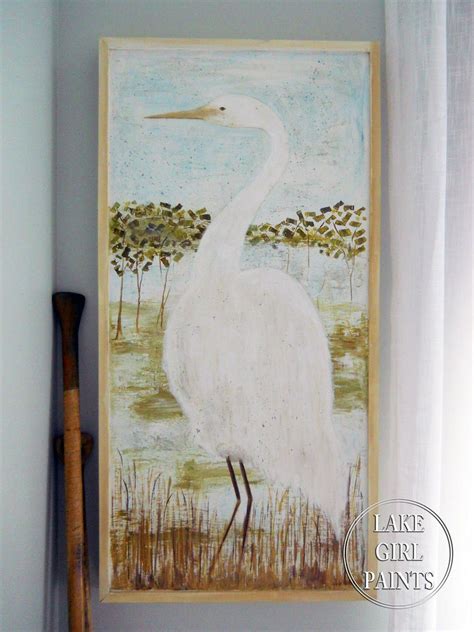 Ballard Designs Canvas Wall Art | Heron art, Painting, Art