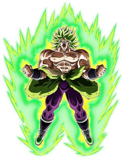 Broly SSJ (Broly Movie 2018) render 10 [Dokkan B.] by maxiuchiha22 | Dragon ball artwork, Dragon ...