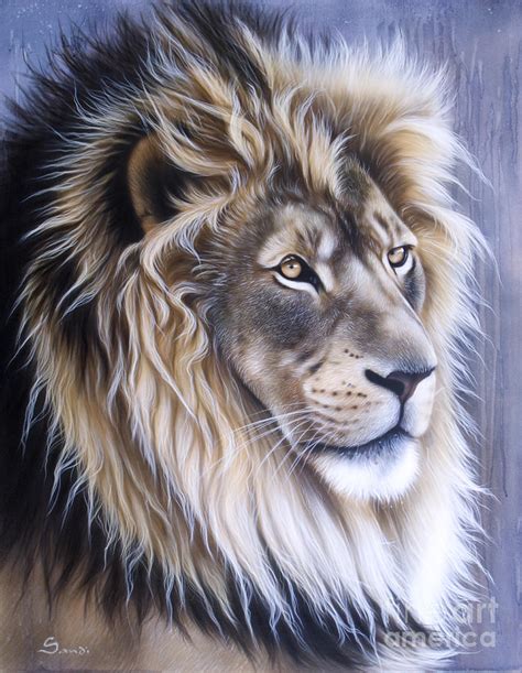 Leo Painting by Sandi Baker | Pixels