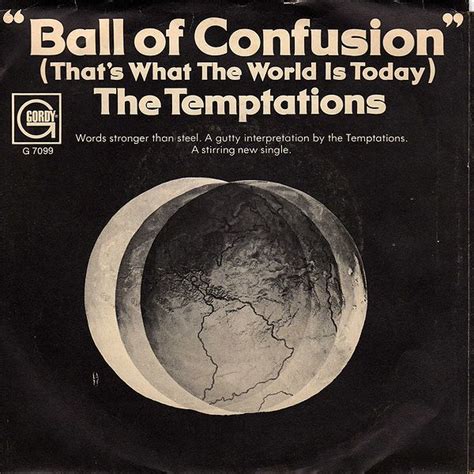 Just A Song: The Temptations : Ball Of Confusion