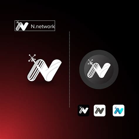 Network logo design on Behance