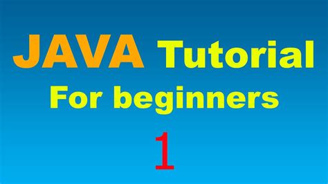 Java Tutorial For Beginners This Tutorial Contains More Than 300 ...