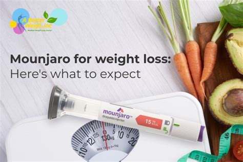 Mounjaro for weight loss: Here's what to expect - Better Weigh Medical