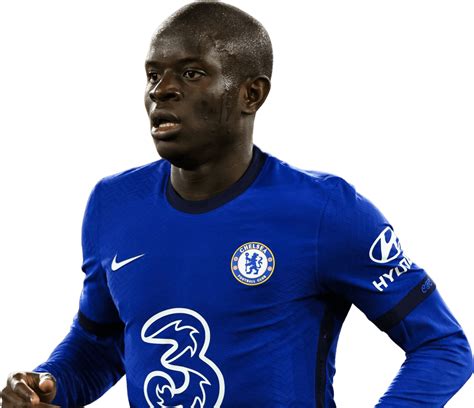 N'Golo Kanté Chelsea football render - FootyRenders