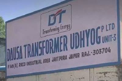 Dausa Transformers - Red Fort Capital