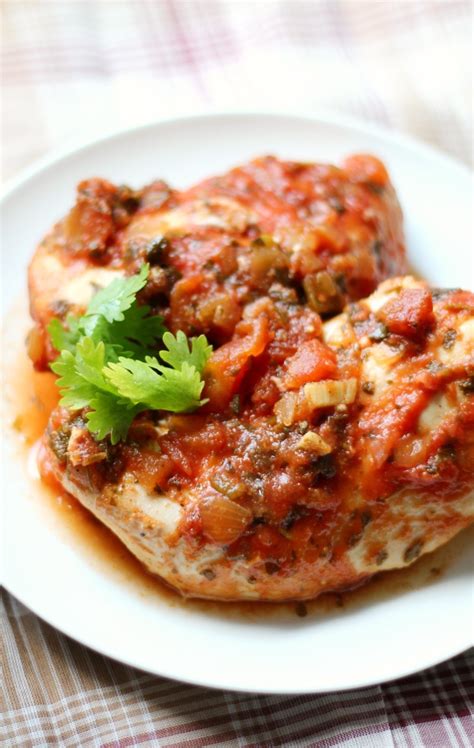 Slow Cooker Salsa Chicken