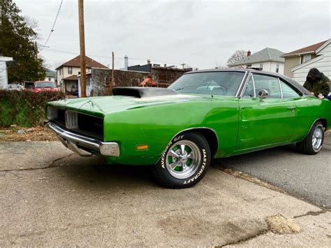 1969 F6 green R/T Dodge Charger - Classic Dodge Charger 1969 for sale