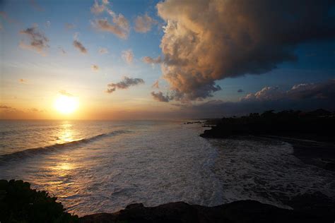 Tanah Lot Sunset Photograph by Mike Reid - Fine Art America