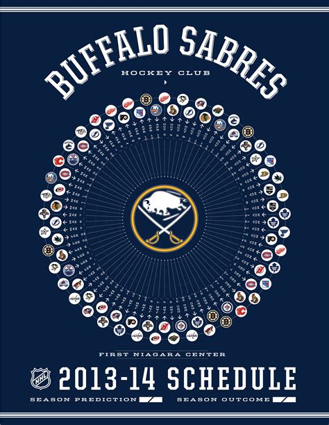 Sabres Printable Schedule