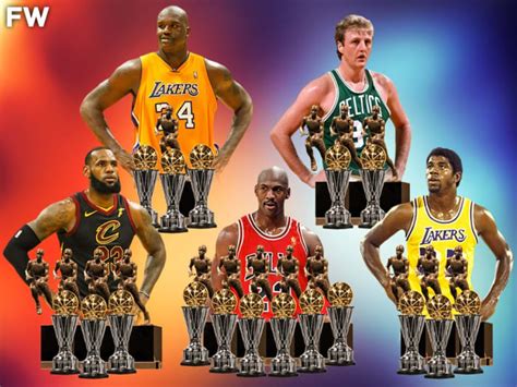 Top 10 NBA Players With The Most Finals And Regular Season MVPs ...