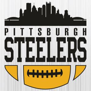 Pittsburgh Steelers Tower SVG | Steelers NFL Logo PNG