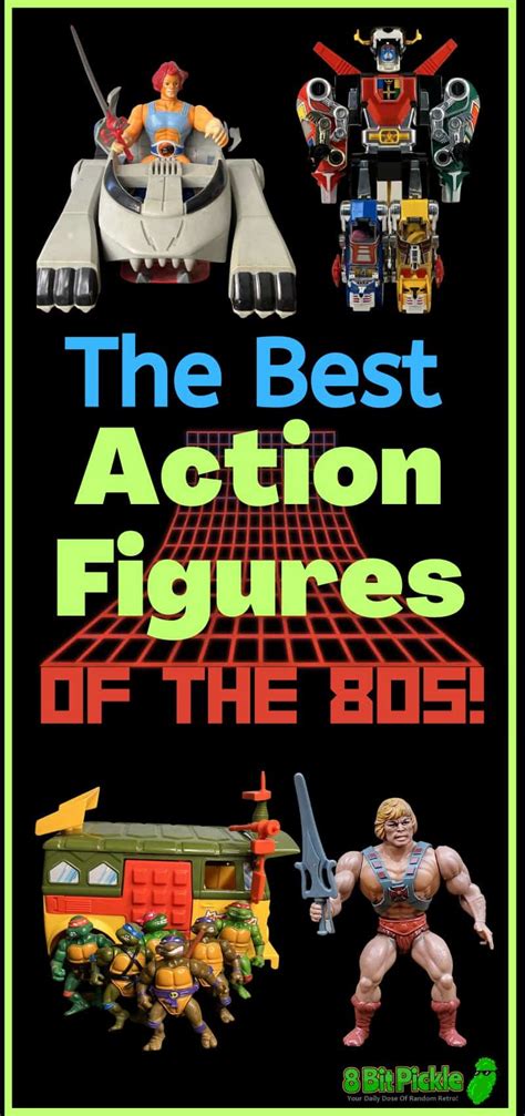 The 10 Best Action Figures Toy Lines From The 80s | 8-Bit Pickle