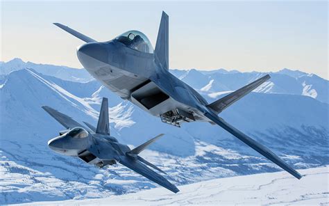 Download wallpapers F-22 Raptor, Lockheed, Boeing, 4k, fighters, military aircraft, US Air Force ...