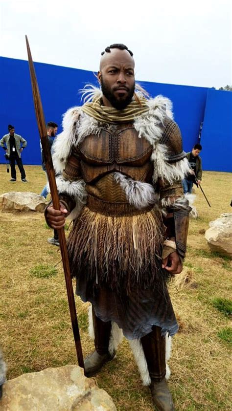 M’Baku From Black Panther begins the scenes Black King And Queen, King Queen, Character Costumes ...