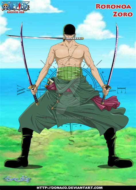 Roronoa Zoro Timeskip by donaco on DeviantArt