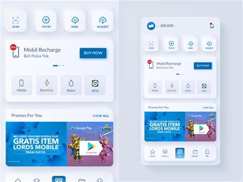 E-Wallet Concept (DANA) by Reko Yunasril on Dribbble