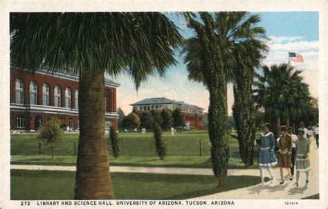 Library and Science Hall, University of Arizona Tucson, AZ Postcard