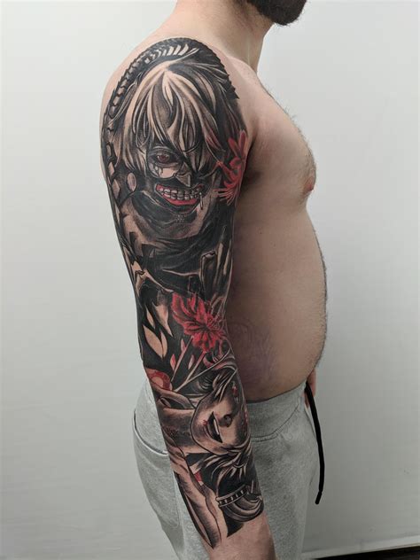 Tokyo ghoul sleeve i got this weekend from Mathilda at Skin Design ...