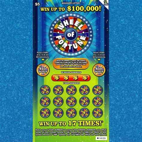 87 - Wheel of Fortune - Mississippi Lottery