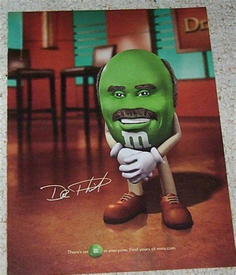 2008 advertising page - cute M&M's candies DR PHIL mustache green candy ...