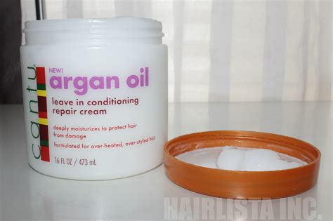 Product Review: Cantu Argan Oil Leave-in Conditioning Repair Cream ...