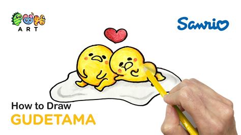 How To Draw GUDETAMA | SANRIO | VERY EASY - YouTube