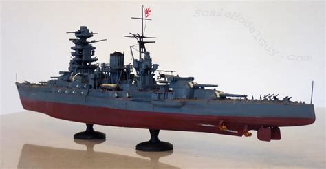 Finished: Japanese Battleship IJN Nagato in 1/450 scale – scaleModelGuy Home