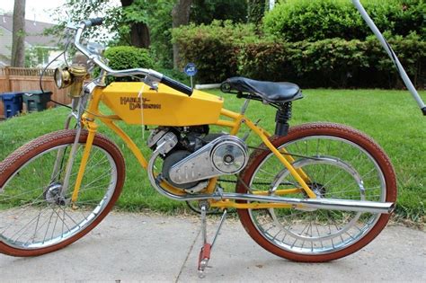 vintage harley davidson whizzer motor bike | Bike ride, Lowrider bike, Motorbikes