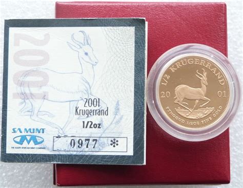 Krugerrand Gold 1/2oz Coins