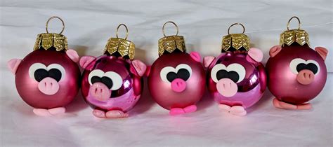 Pig Ornament Christmas Piggy Smalls Mini Pig | Etsy | Belenes, Navidad ...