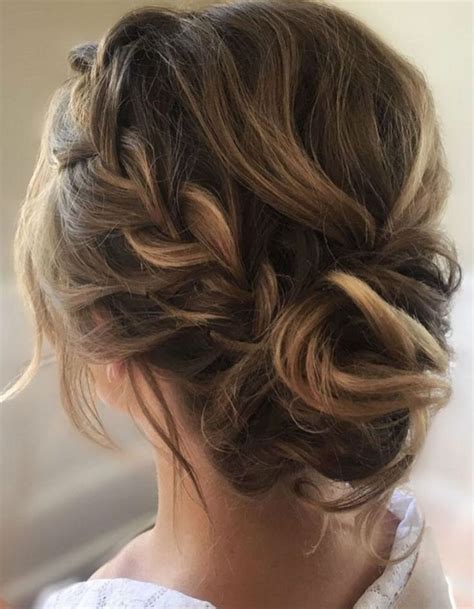 easy maid of honor hairstyles - Google Search | Brown wedding hair ...