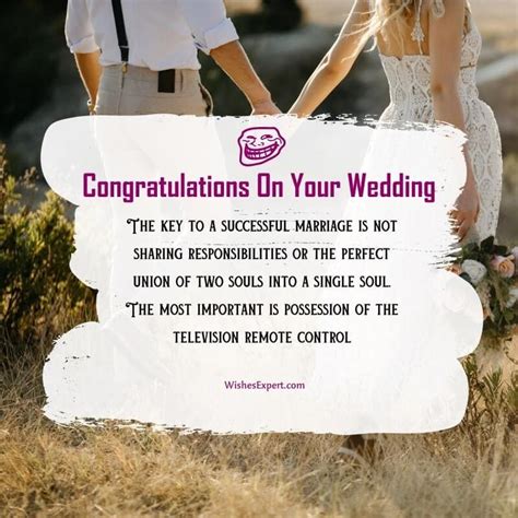 35+ Funny Wedding Wishes And Messages