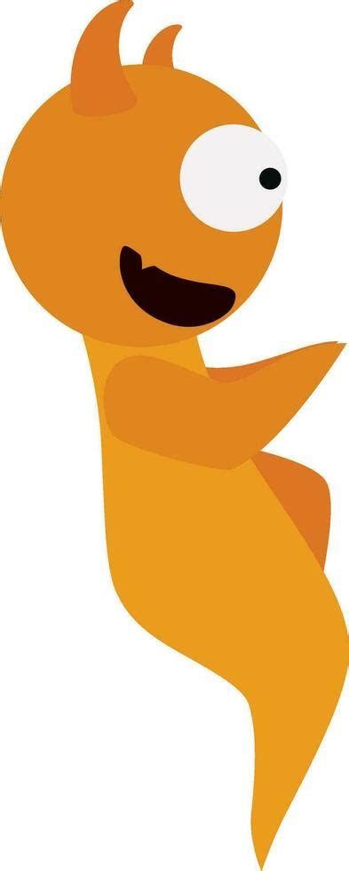 Cartoon character of a orange monster. 25074635 Vector Art at Vecteezy