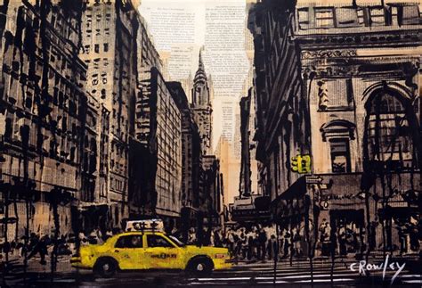 New York street scene Painting | Street scenes, New york painting, New york street