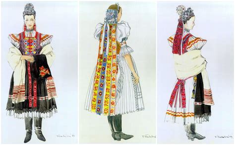 Traditional folk clothing in Slovakia - Magnifique Brunette