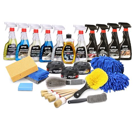 SPTA Ultimate Car Care Kit – Premium Detailing Kit For Your Car Cleaning,