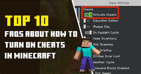 Minecraft Cheat Commands