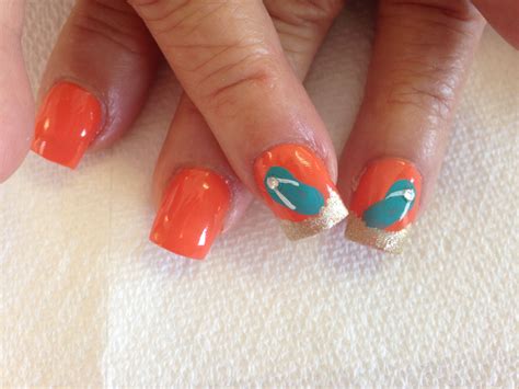 Flip flop nail art for summer | Vacation nails, Summer nails, Pedicure designs toenails