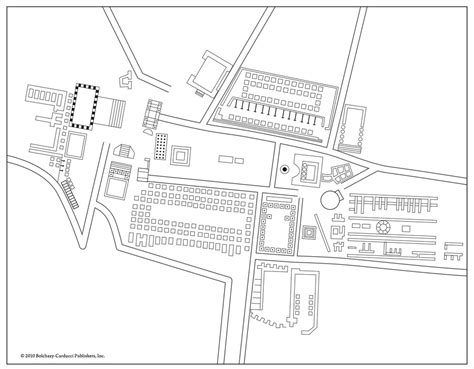 Forum Romanum Map Diagram | Quizlet