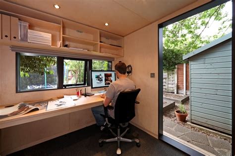 Contemporary Garden Office | in.it.studios | Archinect | Garden home office, Small garden office ...