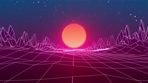 Synthwave Vaporwave Live Wallpaper 4K By WindyWarmStudio (Windows Apps ...