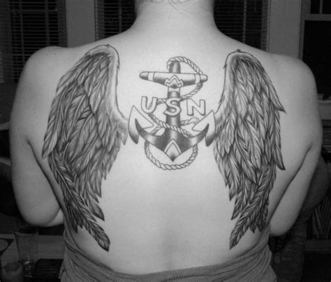 Angel Wings Tattoo Designs For Girls