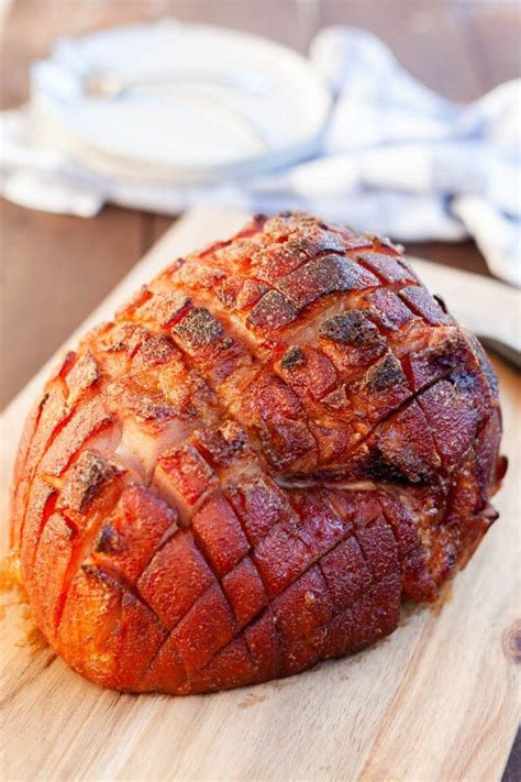 Brown Sugar Glaze for Ham Ham Recipes Baked, Veal Recipes, Baked Ham, Gourmet Recipes, Cooking ...